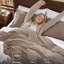 Housse de couette en microfibre de très grande taille - Ensemble de literie très douce en coton prélavé (ensemble de 3)-1558598721-1558598729