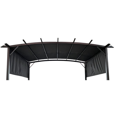 Pabin Inc Gray Polyester Replacement Canopy for Pergola
