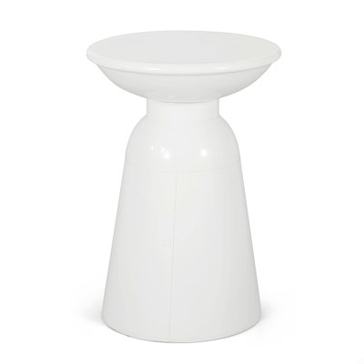 Outdoor Metal End Table -Large