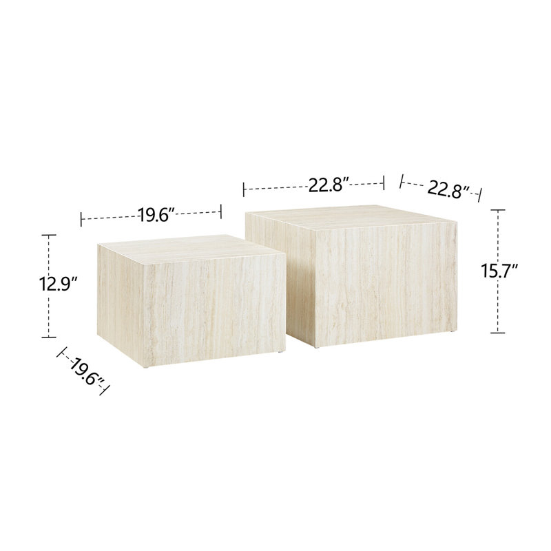 Belleview Enclosed Coffee Table