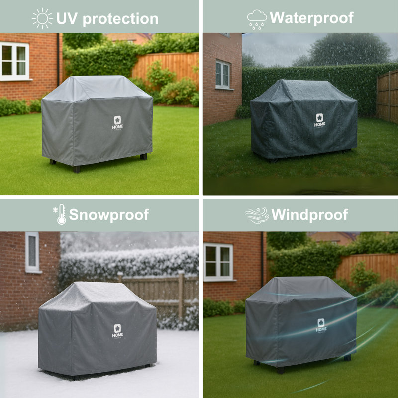 BigFurnitureWarehouse Duracover 111cm W x 60cm D Grill Cover