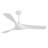 52 Inch Ceiling Fan Without Light, With Remote Control 6 Speed Quiet Reversible DC Motor