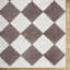 Machine Washable Shaggy Boho Dark Brown Area Rug-1335047404