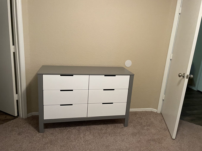 carter's by davinci colby 6-drawer dresser in grey and white Double & Reviews long silk robe