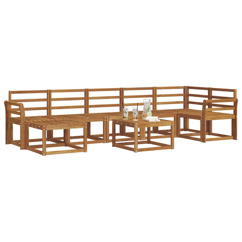 308cm Wide Patio Sectional Set
