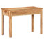 Bureau en bois récupéré massif de 43,3 po x 19,7 po x 29,5 po