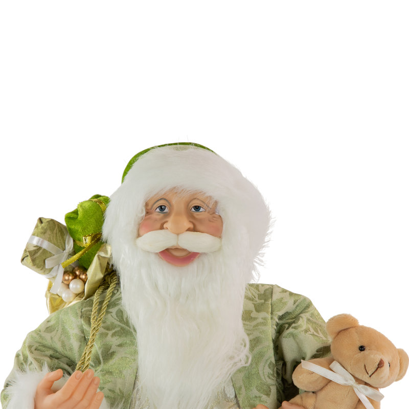 Figurine de Noël St Patrick's, H 24 po x l 14 po x P 12 po