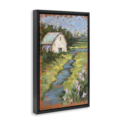 «Psalm 23 Barn Scene Floater», art mural par Linda Sperruche
