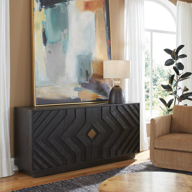 Uttermost Faulkner 4 Door Cabinet