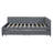 Full Size Upholstered Daybed With 2 Storage Drawers Sofa Bed Frame No Box Spring Needed-737290083
