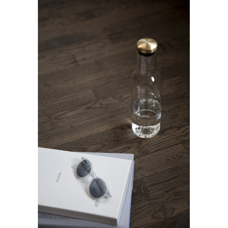Norm Architects Glass Carafe, 11.4" H x 3.1" W x 3.1" D