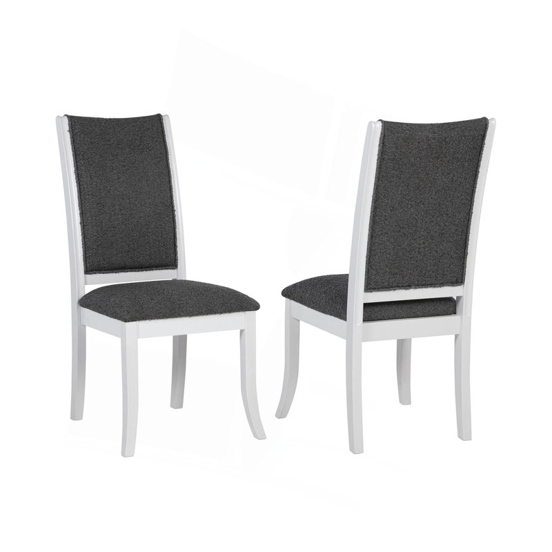 Ensemble de 2 chaises de salle à manger rembourrées