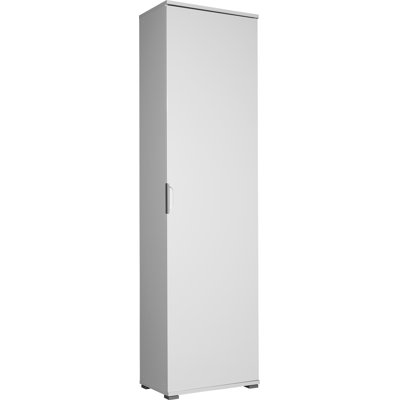 Trento 1 Door Manufactured Wood Wardrobe