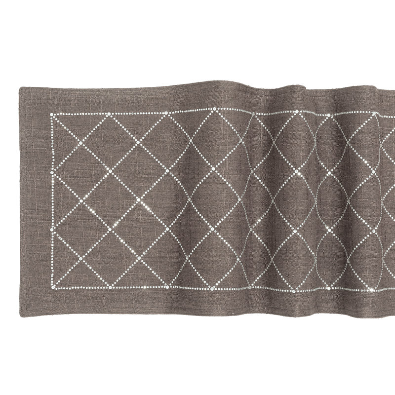 Table Runner, Brown, 108" x 13"