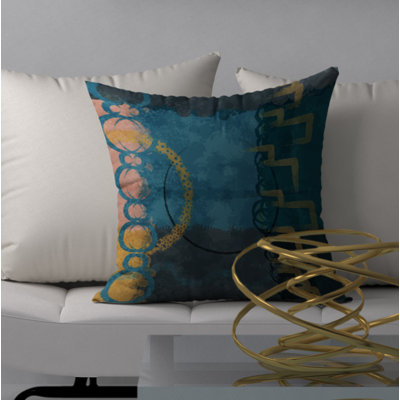 Housse de coussin décorative carrée et insert