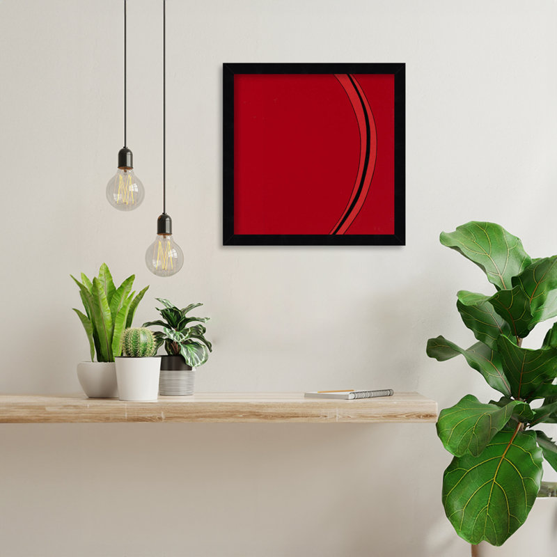 " Segment " by Alex Dunn, Black, 13" H x 13" W