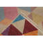 Tapis contemporain de style Gabbeh 6 x 9