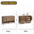 3-Tier Farmhouse Storage Cabinet With Adjustable Shelves-108601731