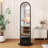 360° Swivel Arched Mirror Jewelry Cabinet-579167827