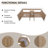 Derrickson  60'' Double Bathroom Vanity With Double Sink Top