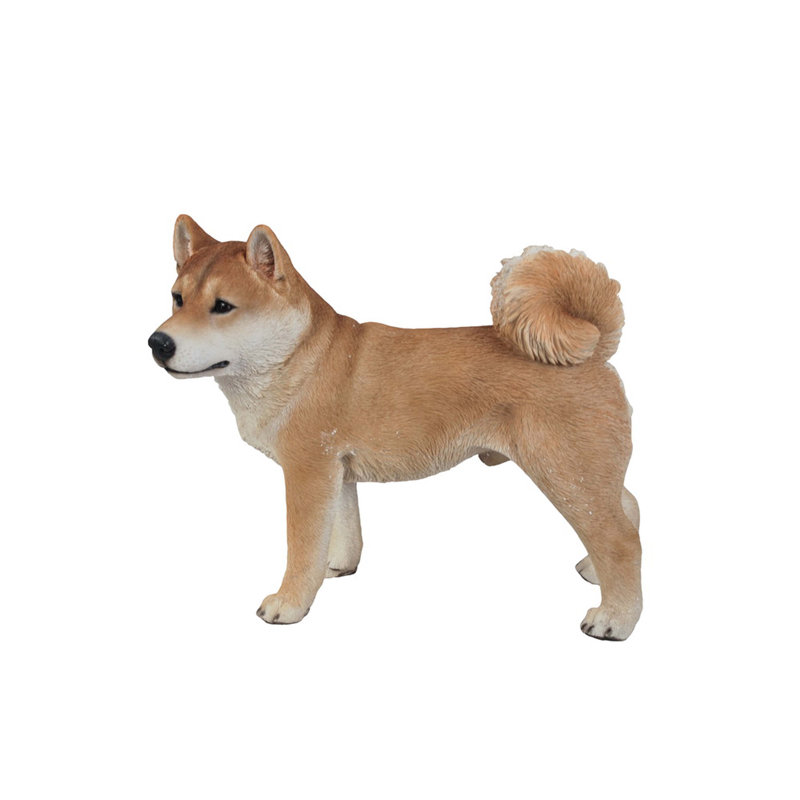 Figurine pour chien shiba shiba debout
