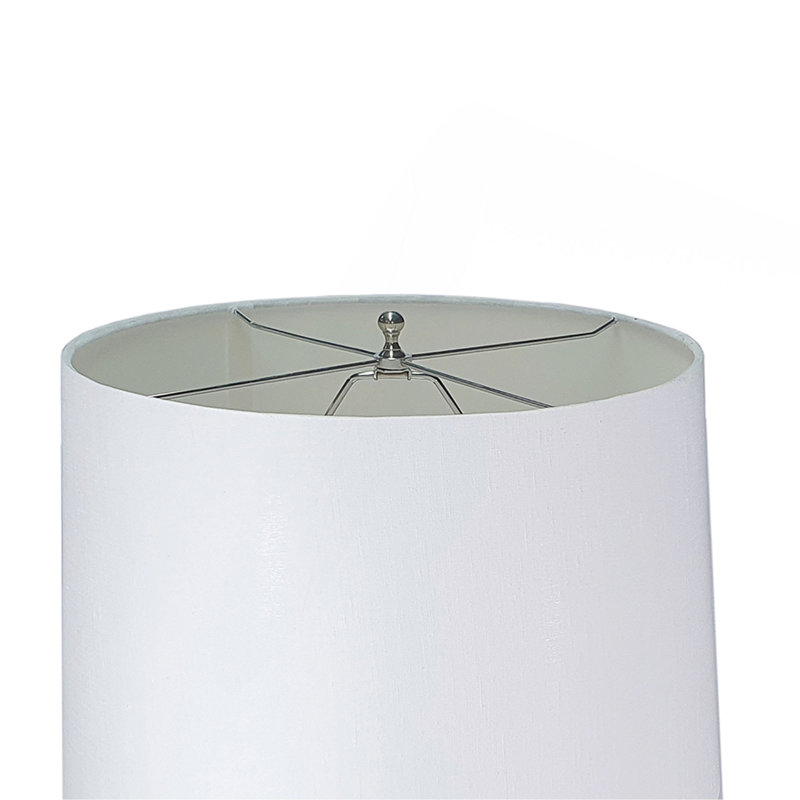 Lampe de table en verre D18x28,5 "