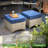 Emanuell 5 - Person Outdoor Conversation Set, Wicker Patio Sofa & Chair Set with Cushions-1100616518-1106703226