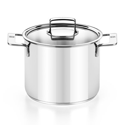BRA Cookware Signature 5L Stainless Steel Stock Pot