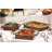 Calaisio Rectangular Pyrex Casserole Baking Dish 3Qt