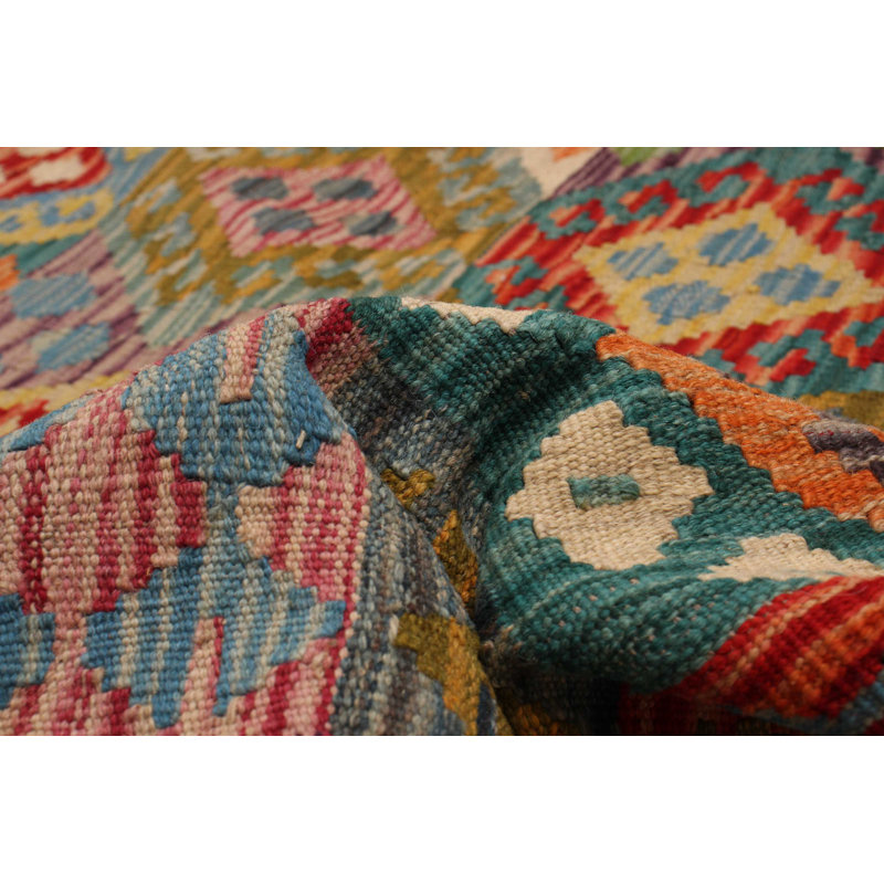 Tapis unique en laine nouvel âge 5 pi x 6 pi 6 po Wolline