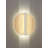 Omma Wall Light - DIMTRIAC LED - Matte Black Finish - Natural White Shade-75312998-75313005