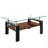 Rectangle Coffee Table, Tempered Glass Tabletop With MDF Layer-564927717