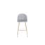 Bethel Upholstered Counter Stool with Metal Frame-783708696