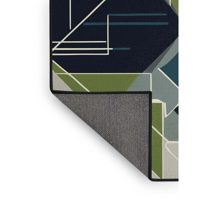 Void Horizon Rug, Square 5'
