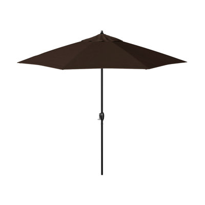 Parasol de marché en aluminium 9 pi avec manivelle et inclinaison Pacifica