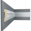 Eris 3.13'' H x 96'' W x 0.88'' D Urethane Chair Rail