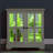 LED Curio Display Cabinet,Antique Display Cabinet with Adjustable Shelves,Retro Design Quality Showcase with Lattice Doors Elegant Bookcase and Storage Cabinet for Home Decor and Organization-1856370106