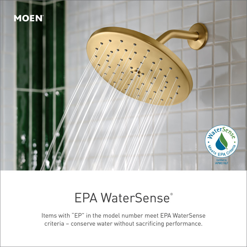 Cia Brushed gold Posi-Temp tub/shower, Brushed Gold