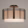 Downtown Mesh 2 - Light Semi Flush Mount