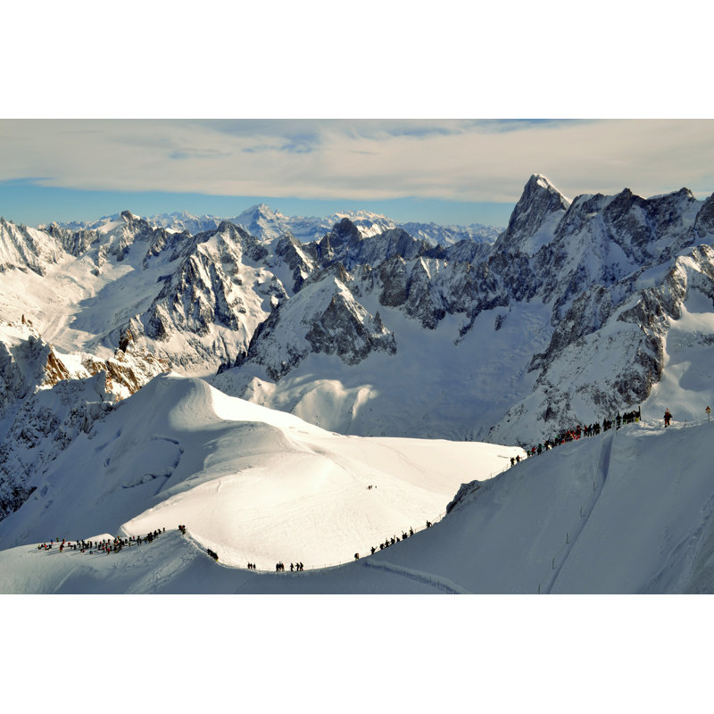 Mont Blanc by Nevitte - Wrapped Canvas Print, 30cm H x 46cm W