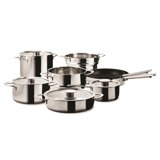 Gourmet Kitchen Set - 9 Pieces - Stainless Steel