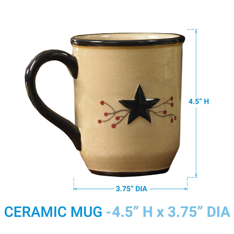 Ensemble de grandes tasses Park Designs