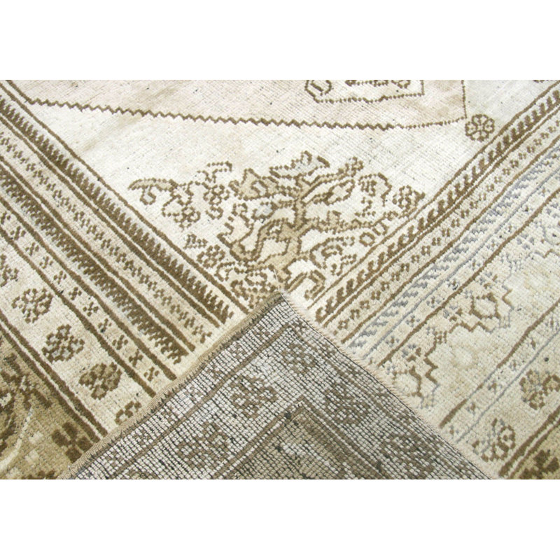 One-of-a-Kind 5'2" X 8'1" 1960s Wool Area Rug in