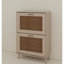2 rangements de chaussures pour le hall d'entrée - rangement stable, peut contenir 12 paires, conception facile d'accès, bois d'ingénierie gris antique, support spacieux de 35,89 po de hauteur pour un accès rapide, largeur de 9,26