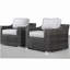 Chaise de patio avec coussins 2