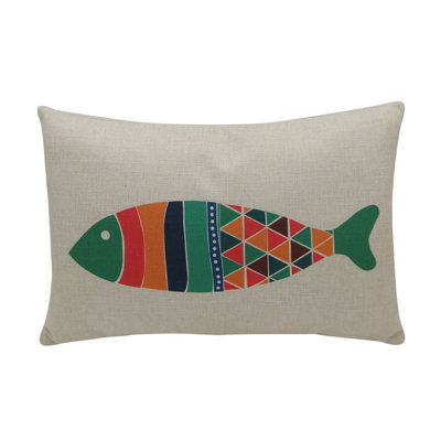 Tecca Cotton Blend Throw Pillow