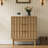 3 Drawer Dresser With Fluted Panel Design-281840828