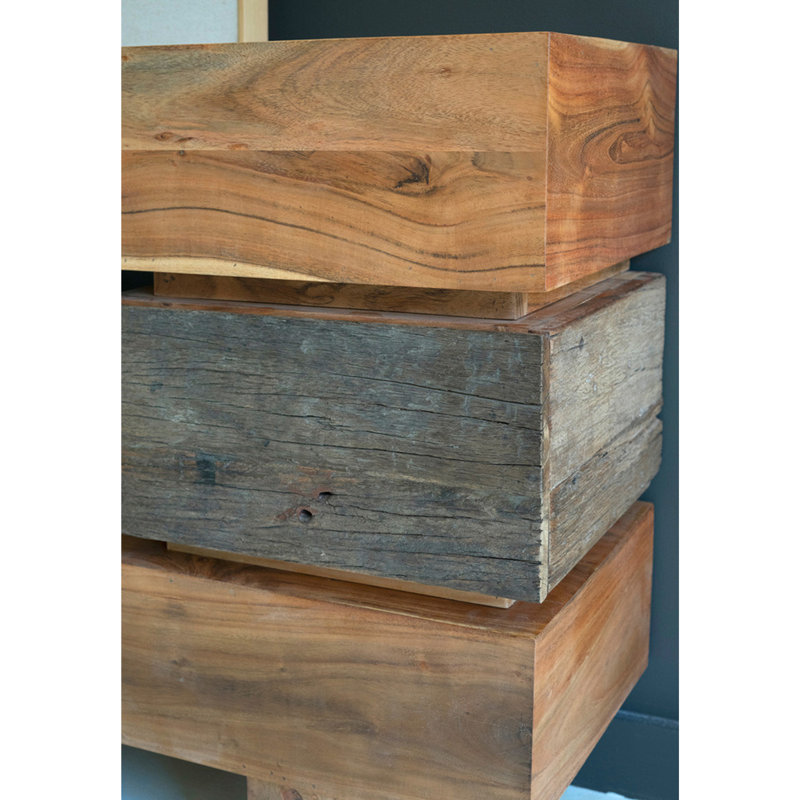 Console en bois massif Hadly