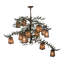 Pine Branch 12 - Light Chandelier