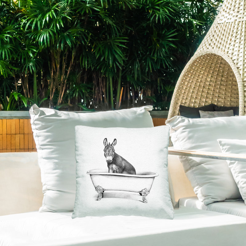 Coussin extérieur Donkey in Claw Tub